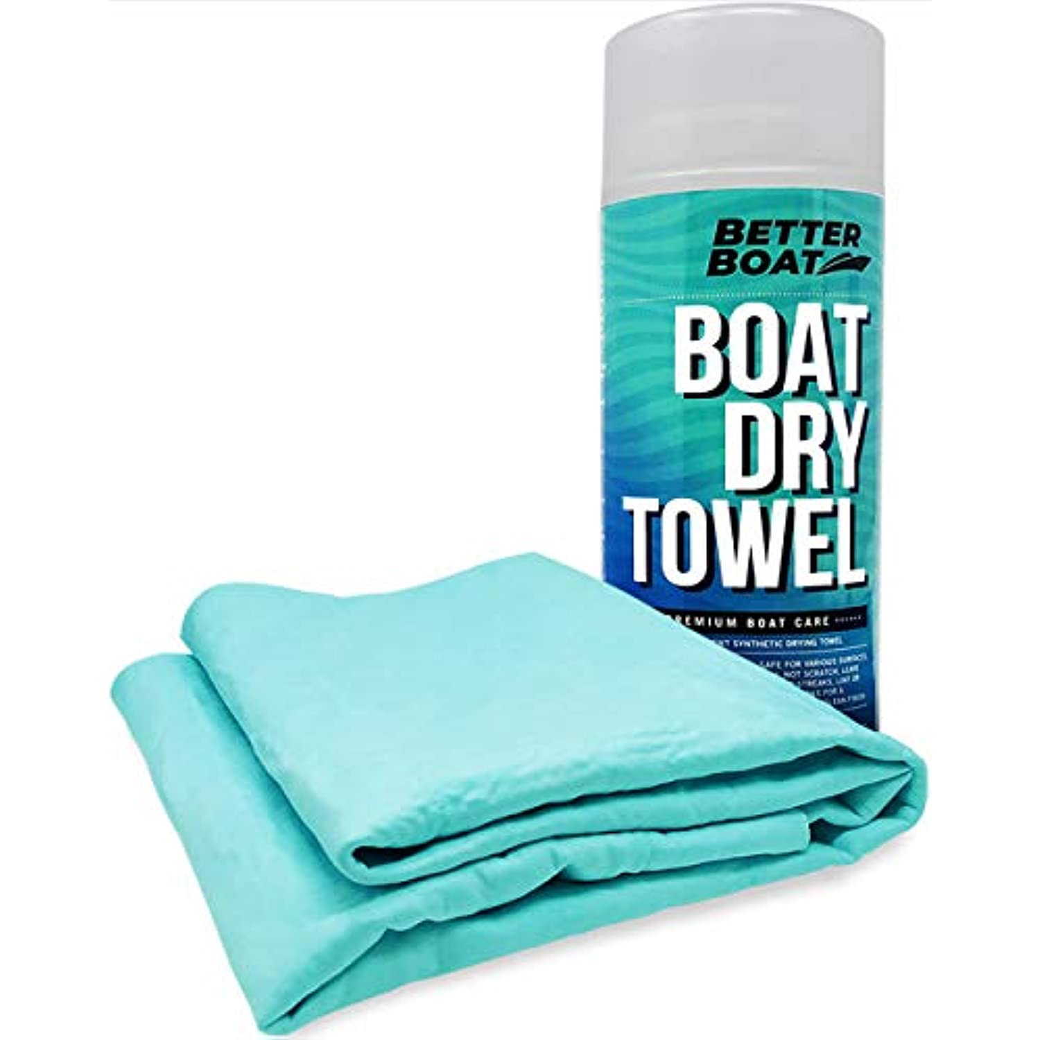 Super Absorbent Towels Drying Chamois Cloth Synthetic Smooth Boat Towel  Shammy Towel for Car Drying Towel Marine Grade Car Towel Cleaning Supplies